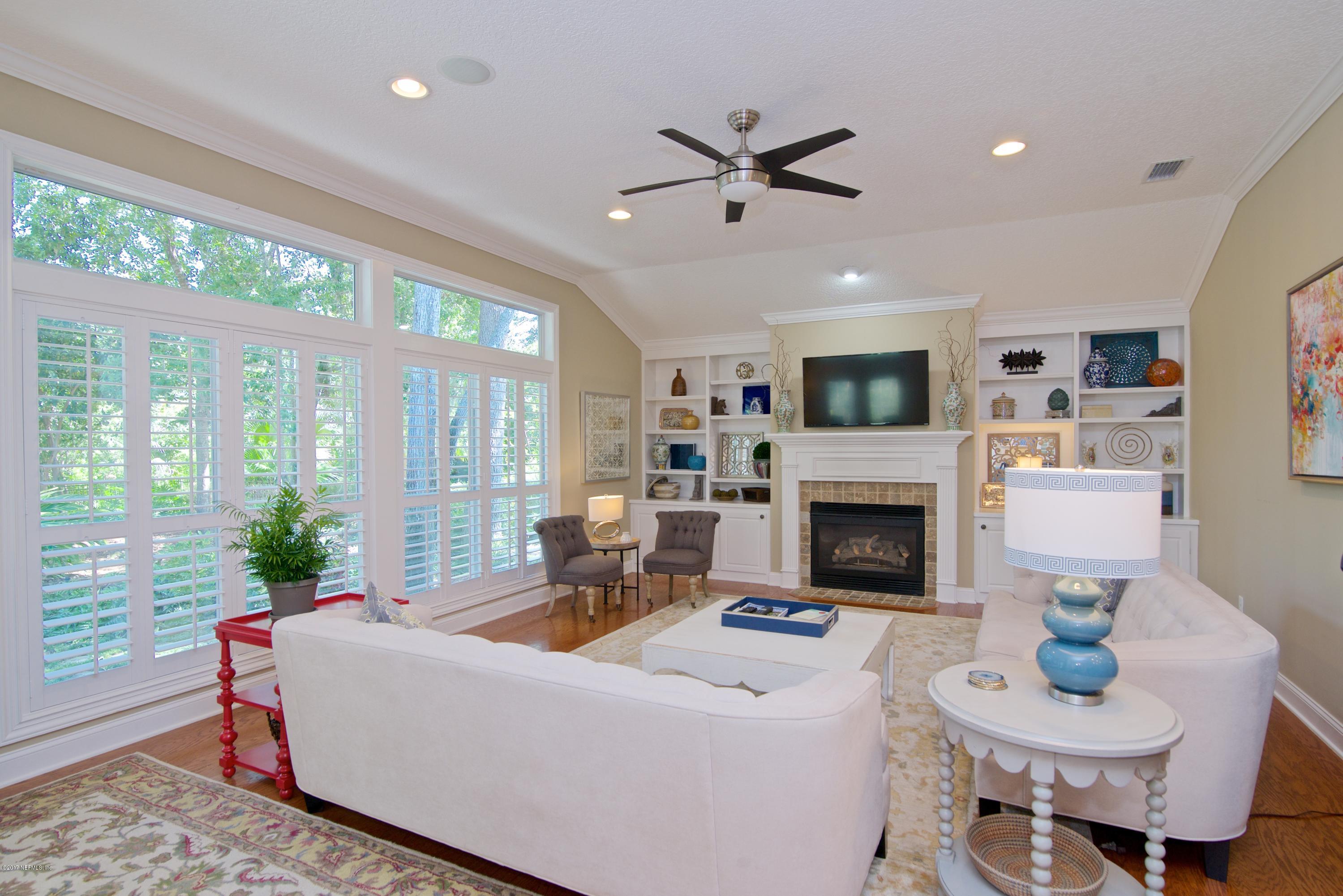 512 Fresh Pond Road Ponte Vedra Beach, FL 32082 - Photo 8 of 32 Family Room w/Fireplace