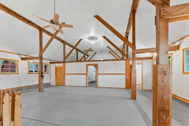 a view of an front door