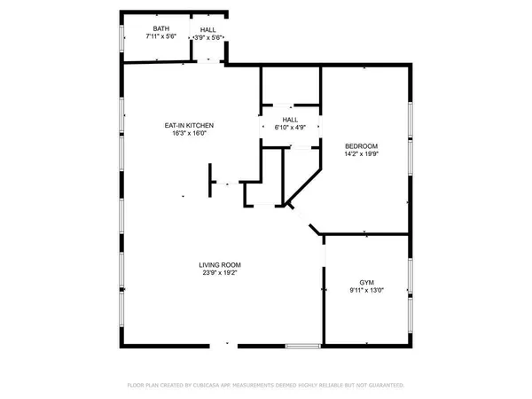 a view of outdoor space with trees