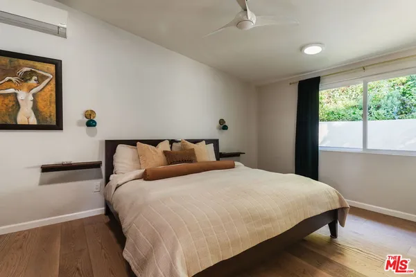 a view of hallway with living room