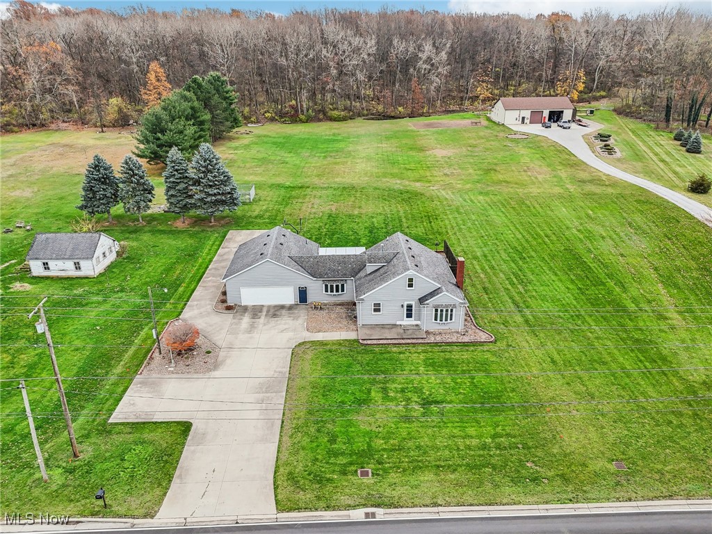 45375 North Ridge Road Amherst, OH 44001 - Photo 43 of 50 Aerial view featuring a rural view