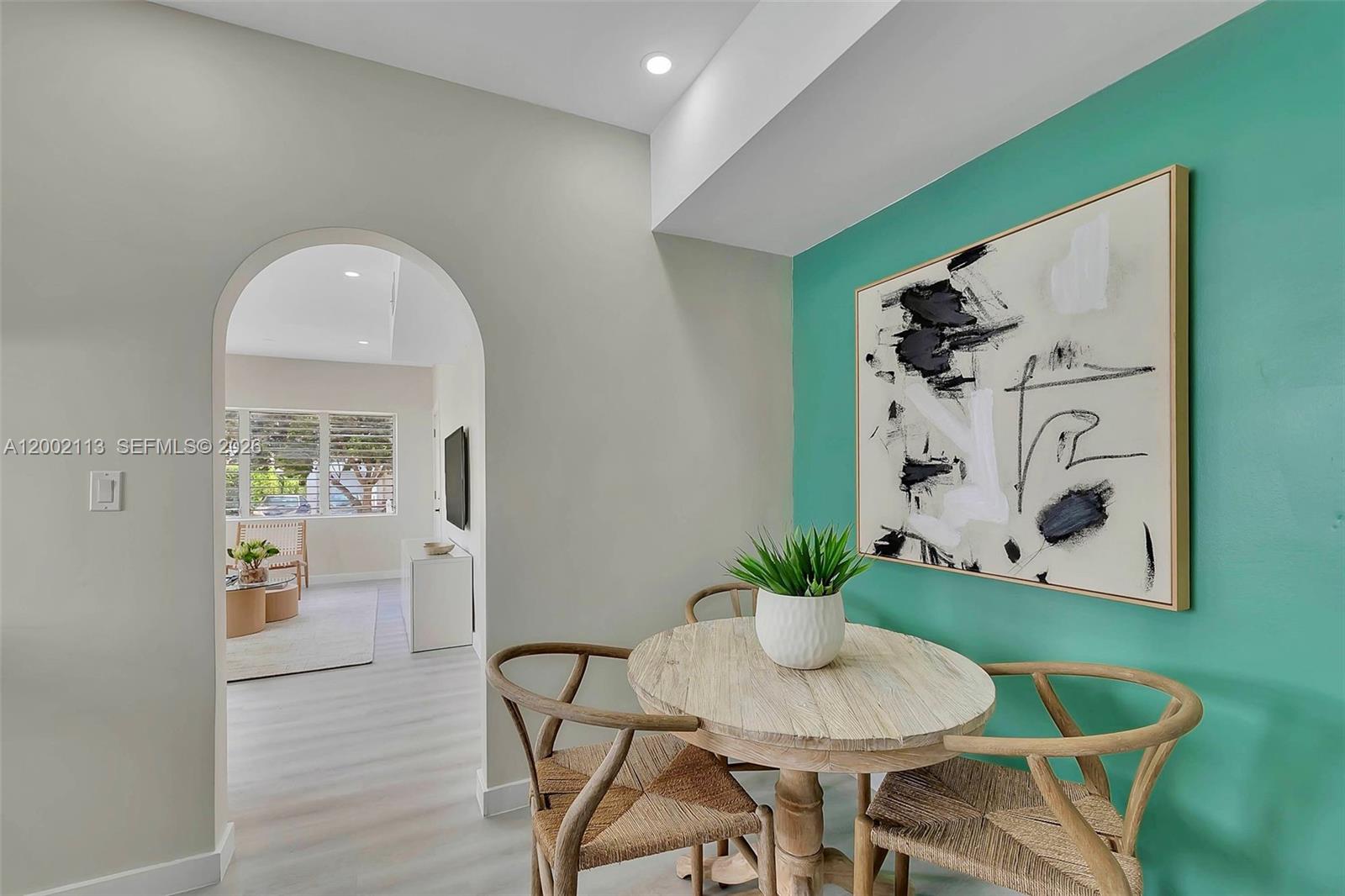 1852 Southwest 22nd Terrace, Unit 2 Miami, FL 33145 - Photo 10 of 20 a dining room with furniture and window