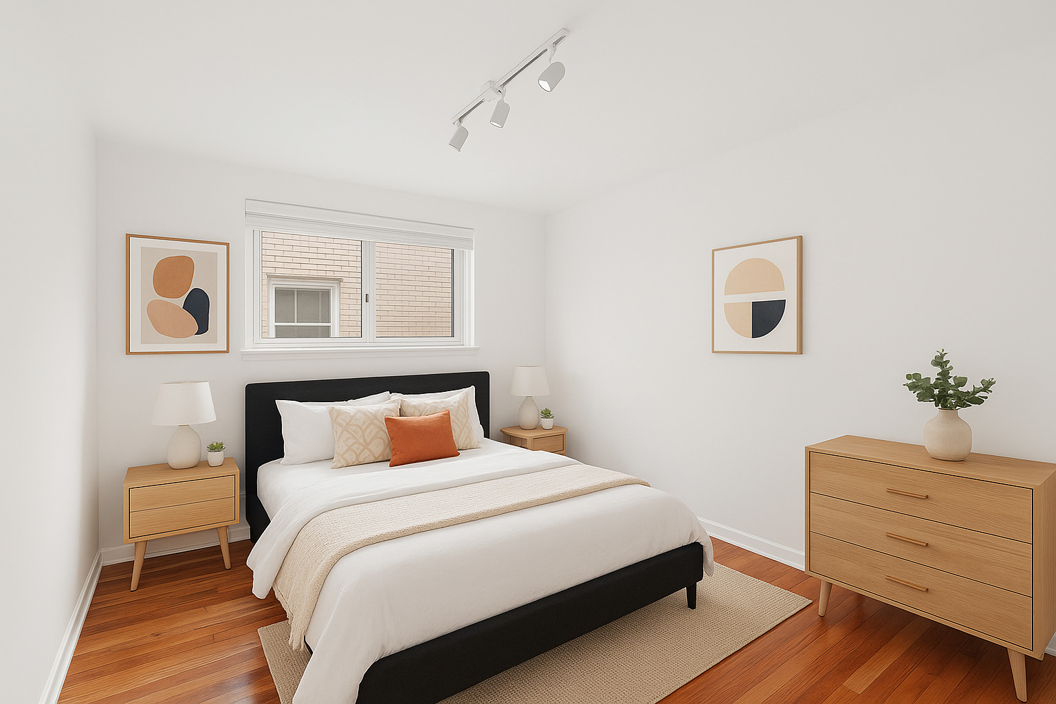 2730 Central Street, Unit 3A Evanston, IL 60201 - Photo 12 of 18 a bedroom with a bed and a window