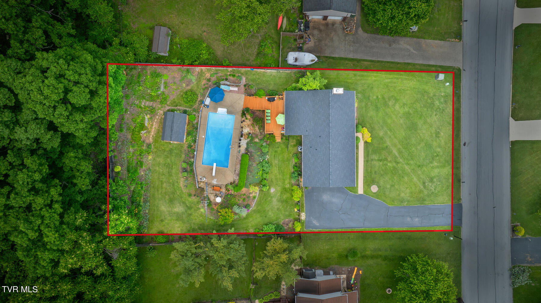229 Hidden Acres Road Kingsport, TN 37664 - Photo 32 of 32 ariel lines