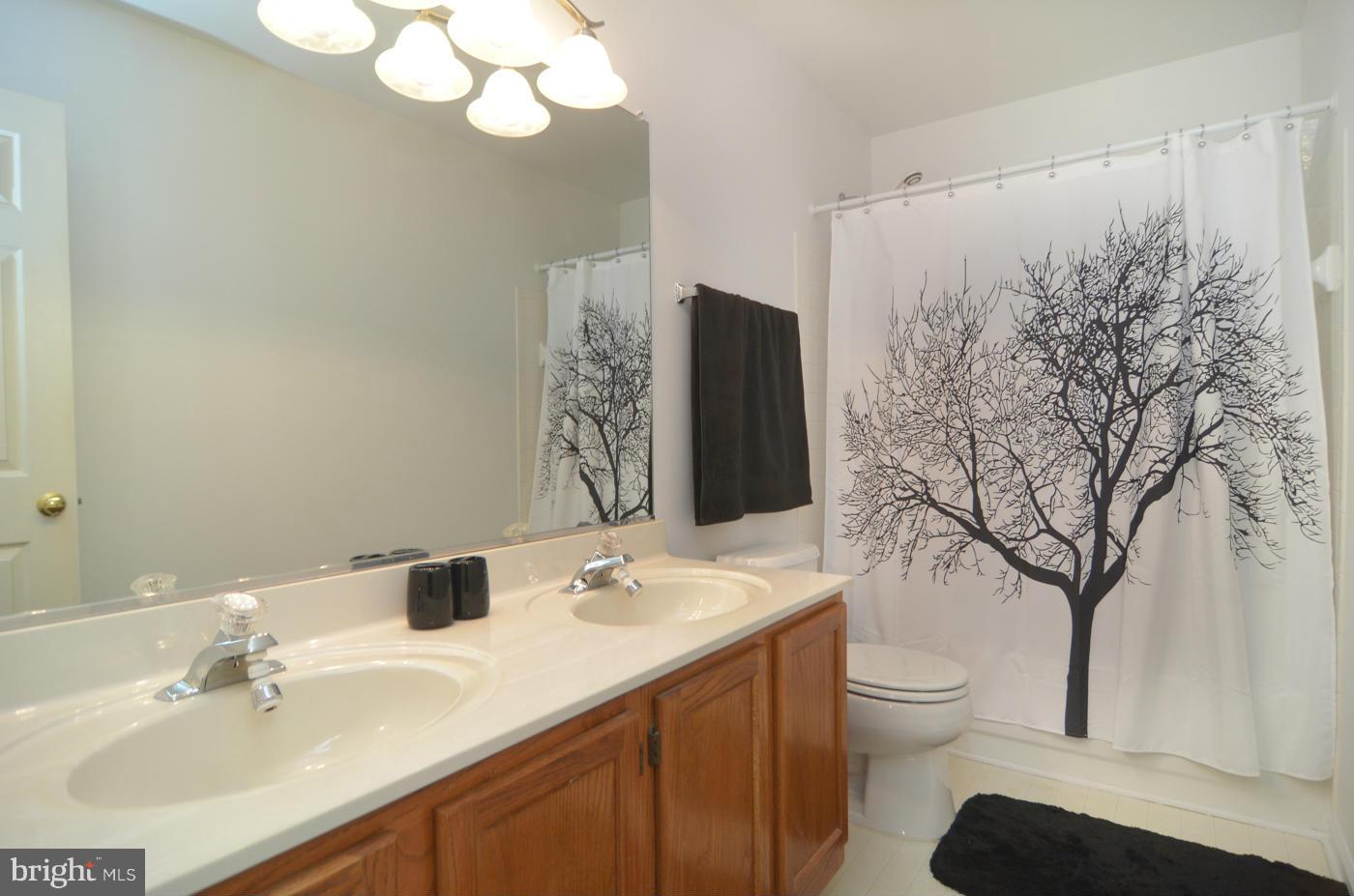 9600 Linden Wood Road Manassas, VA 20110 - Photo 21 of 30 Hall Bath with Double Sink Vanity