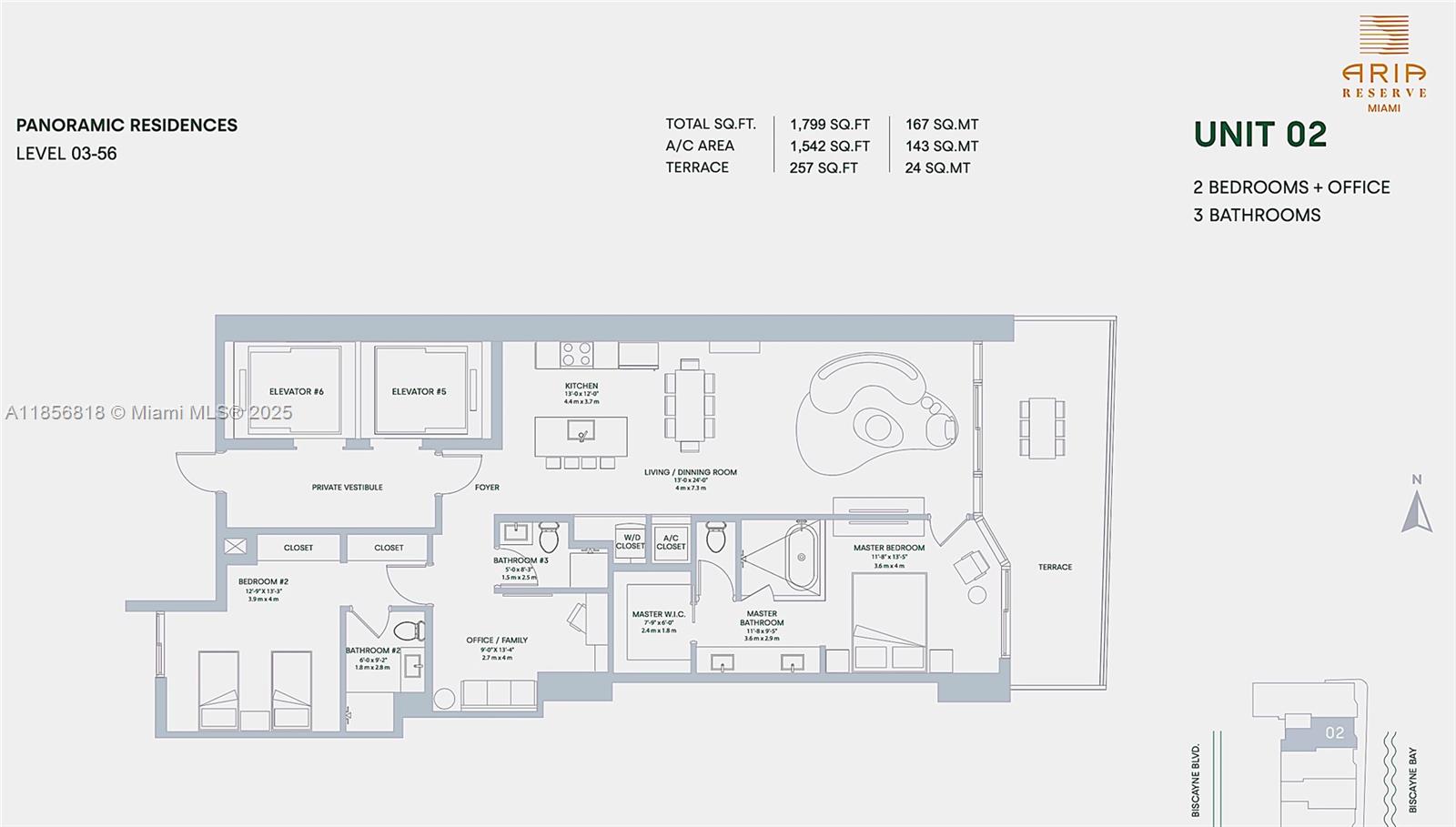 700 Northeast 24th Street, Unit 2002 Miami, FL 33137 - Photo 11 of 36 a picture of a book and a bed
