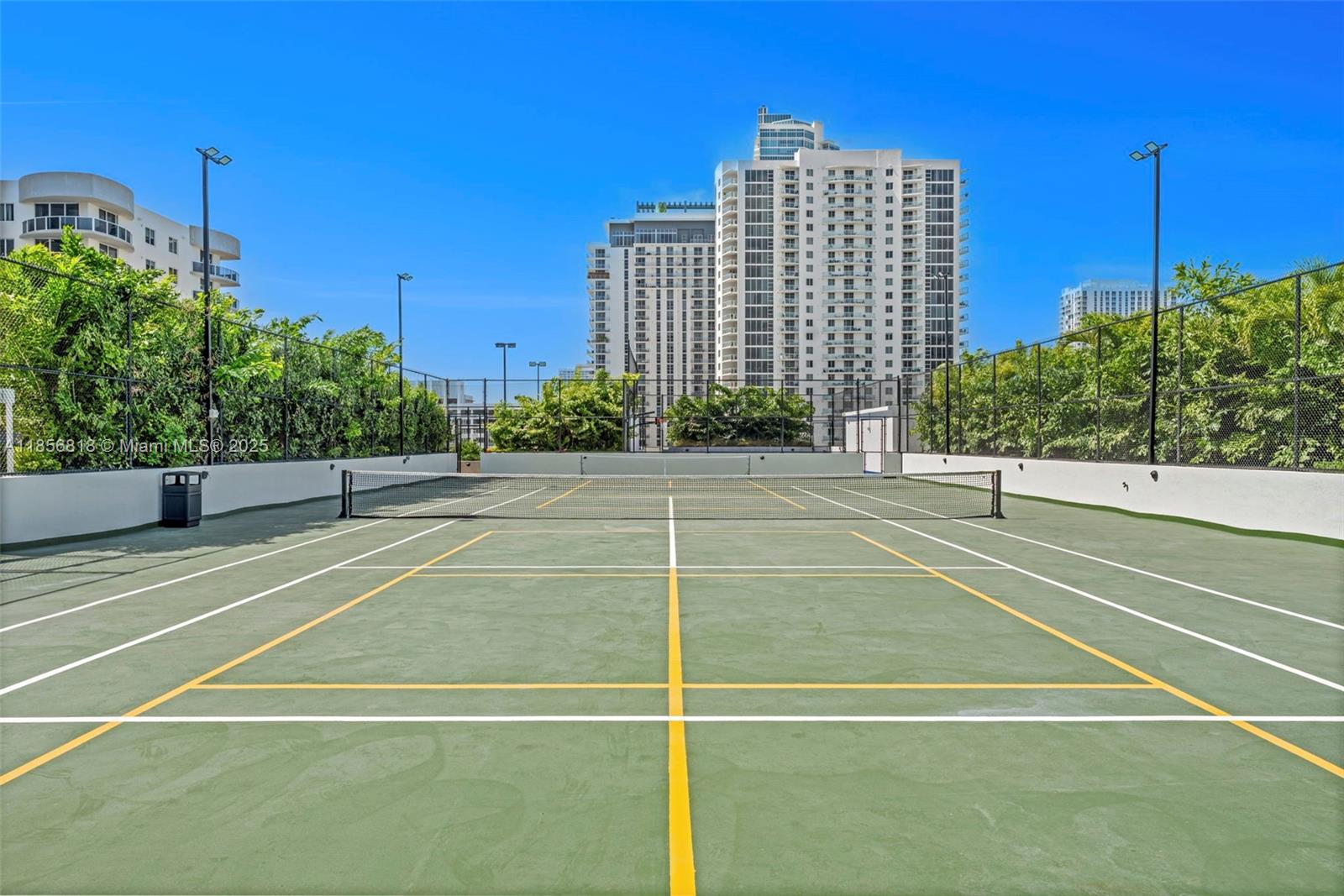 700 Northeast 24th Street, Unit 2002 Miami, FL 33137 - Photo 21 of 36 a view of a tennis court