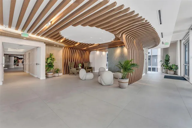 a view of entryway with dining room