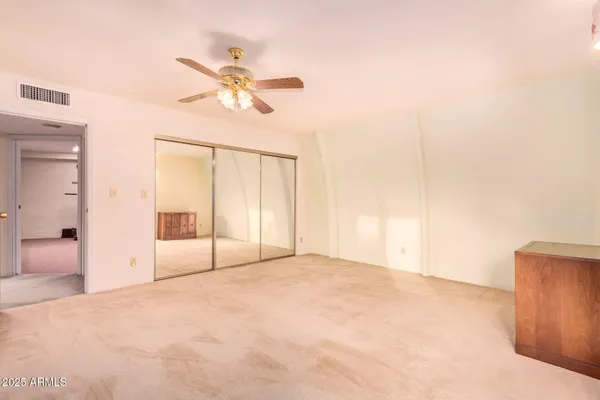 a view of empty room