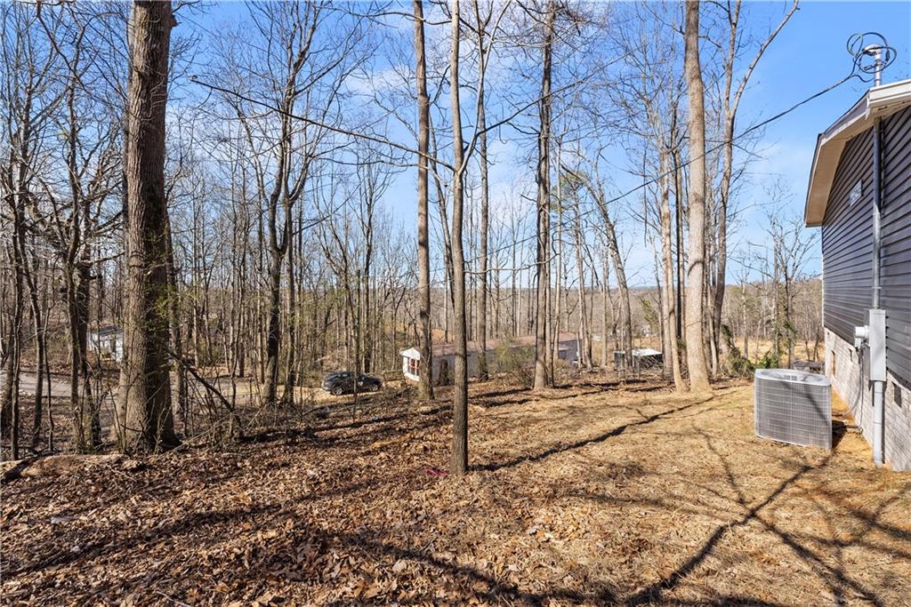 2410 Bolman Road Gainesville, GA 30507 - Photo 25 of 32 a backyard of a house with lots of green space