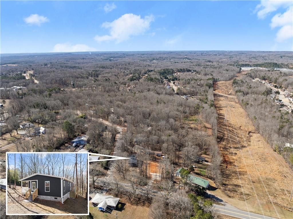 2410 Bolman Road Gainesville, GA 30507 - Photo 29 of 32 an aerial view of house with yard