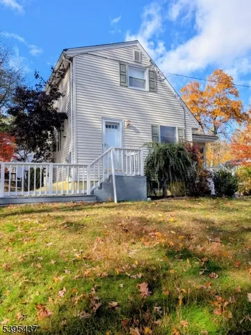 a house view with a outdoor space