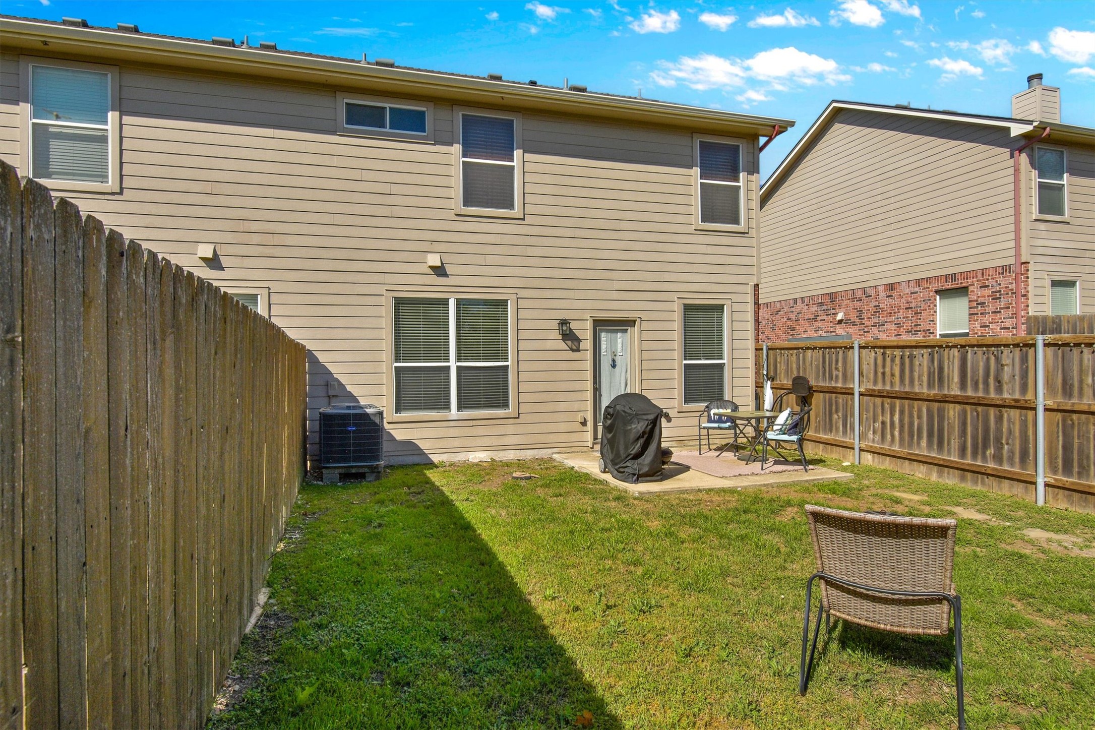 92 Verde Ranch Loop Leander, TX 78641 - Photo 26 of 37 a view of a house with backyard and sitting area