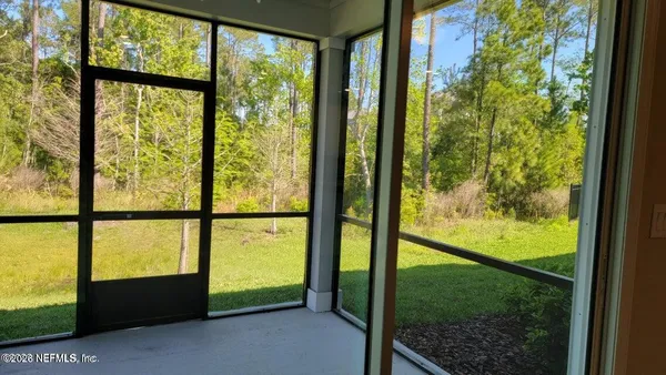a view of an outdoor view from a window