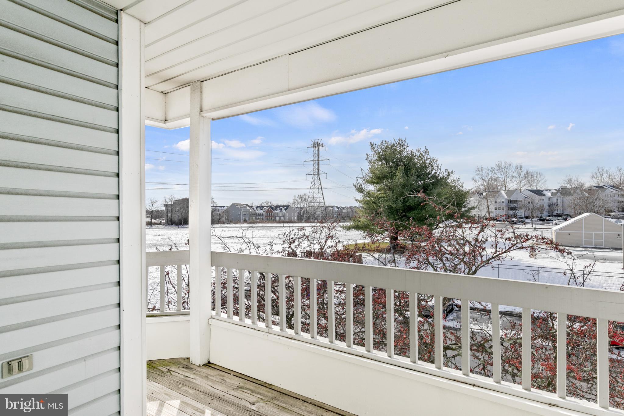 8513 Falls Run Road, Unit L Ellicott City, MD 21043 - Photo 13 of 28 Balcony