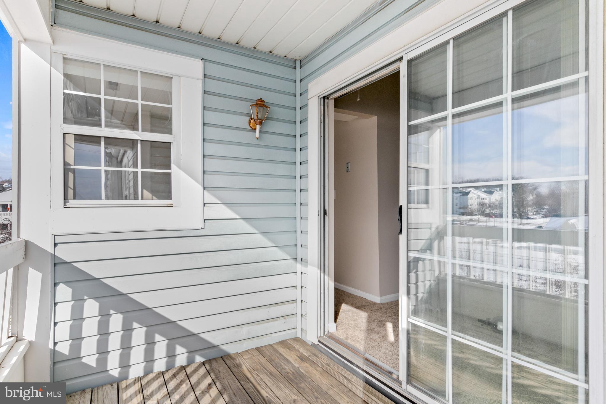 8513 Falls Run Road, Unit L Ellicott City, MD 21043 - Photo 14 of 28 Balcony (alt view)