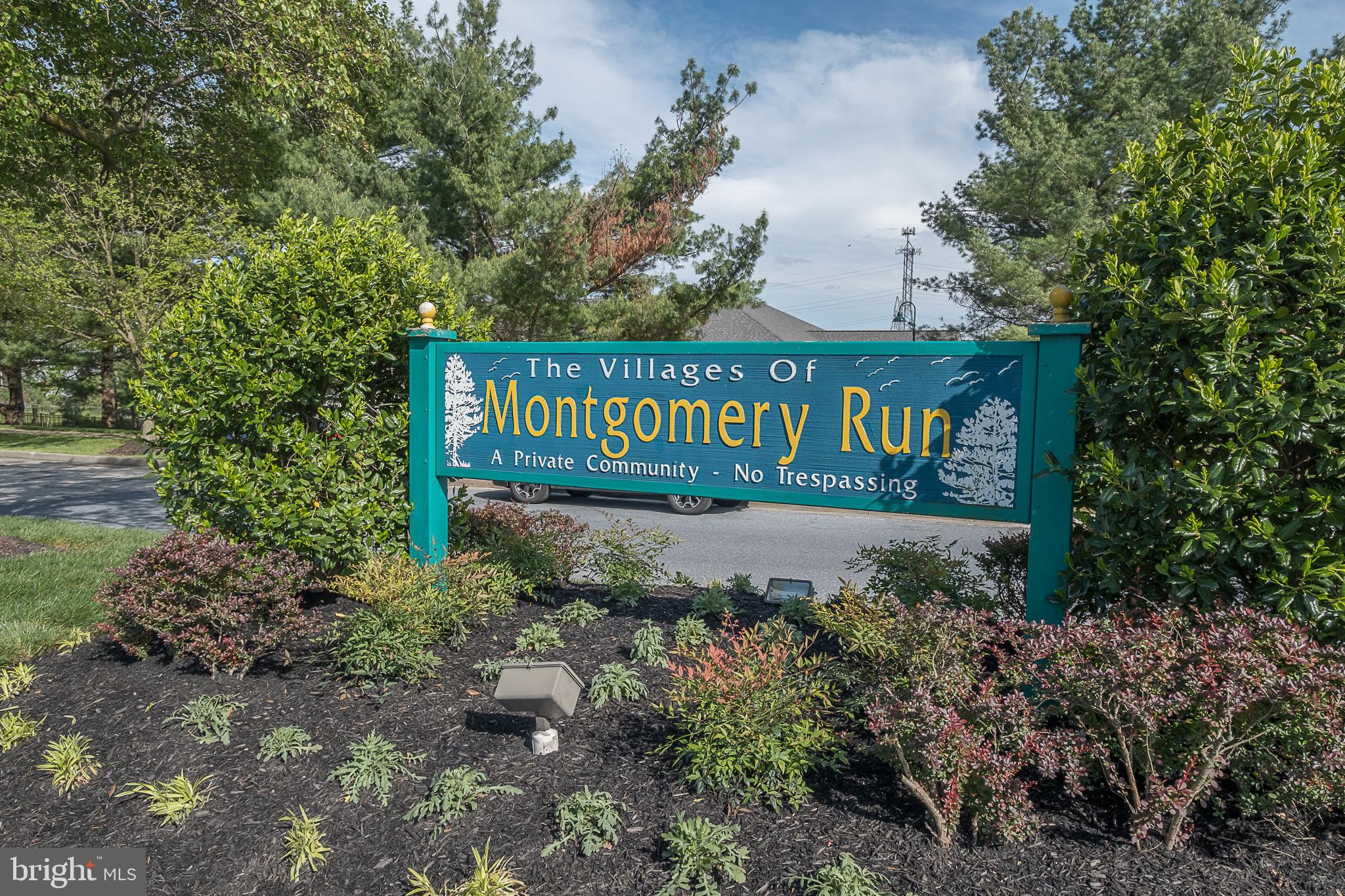 8513 Falls Run Road, Unit L Ellicott City, MD 21043 - Photo 26 of 28 Montgomery Run Community Sign