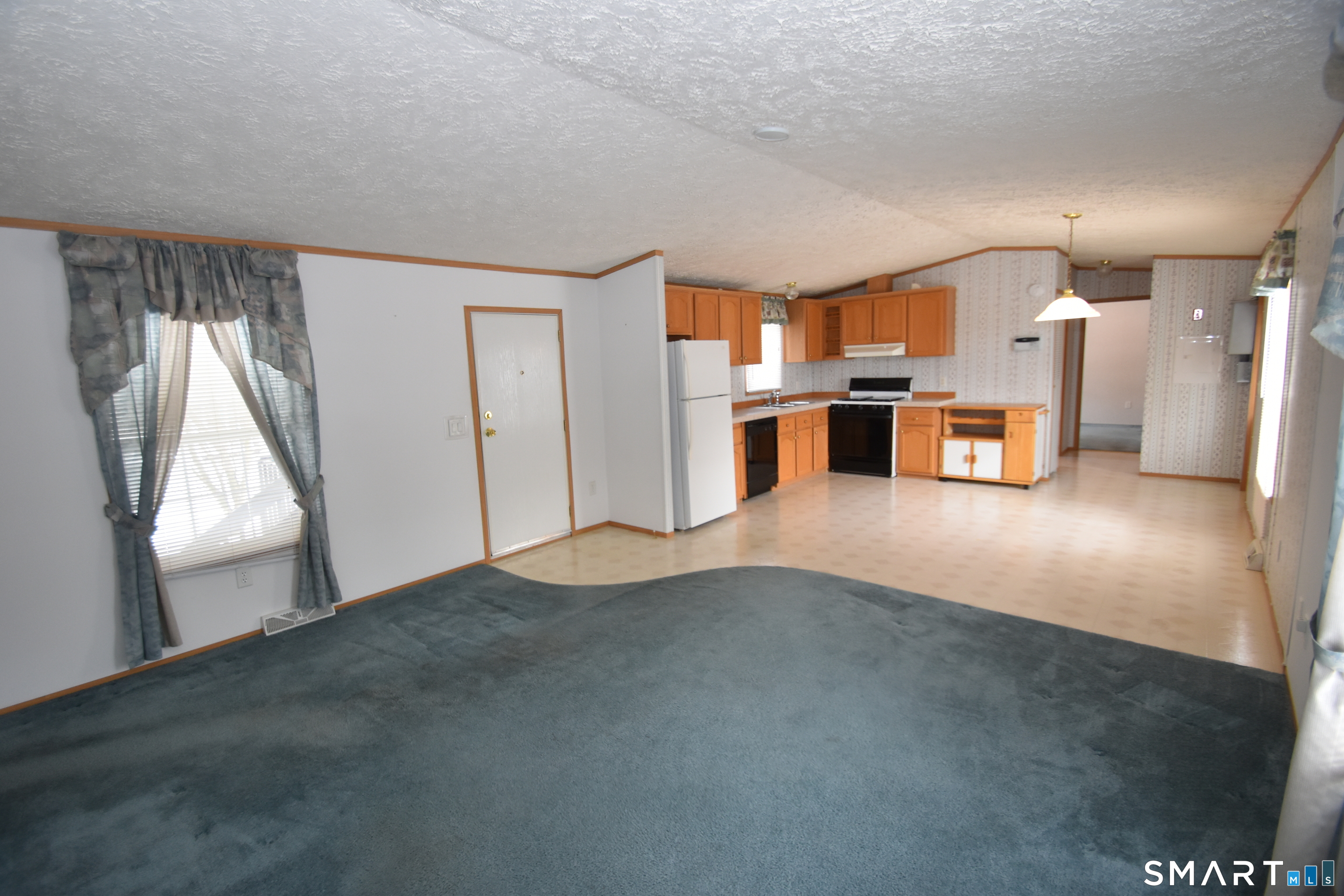 325 Kelly Road Vernon, CT 06066 - Photo 3 of 9 Living Room open to Kitchen