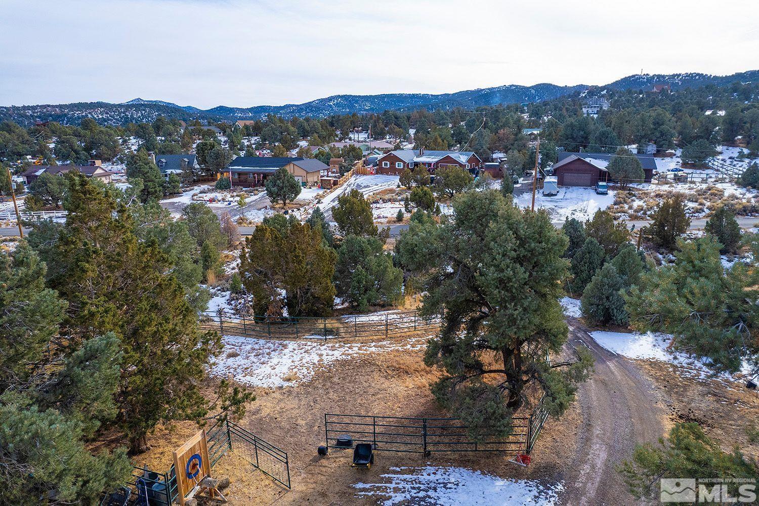 2470 Cartwright Road Reno, NV 89521 - Photo 29 of 29 an aerial view of residential house and green space