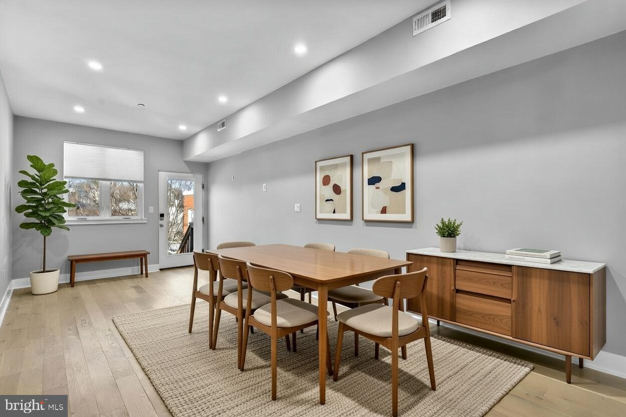 3572 13th Street Northwest, Unit 2 Washington, DC 20010 - Photo 14 of 36 a view of a dining room with furniture