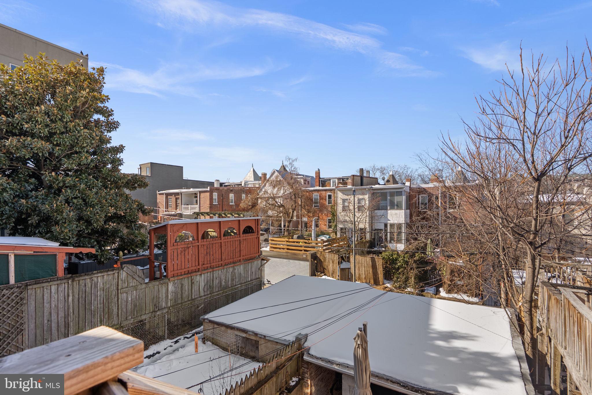 3572 13th Street Northwest, Unit 2 Washington, DC 20010 - Photo 30 of 36 a view of a terrace with furniture and stove