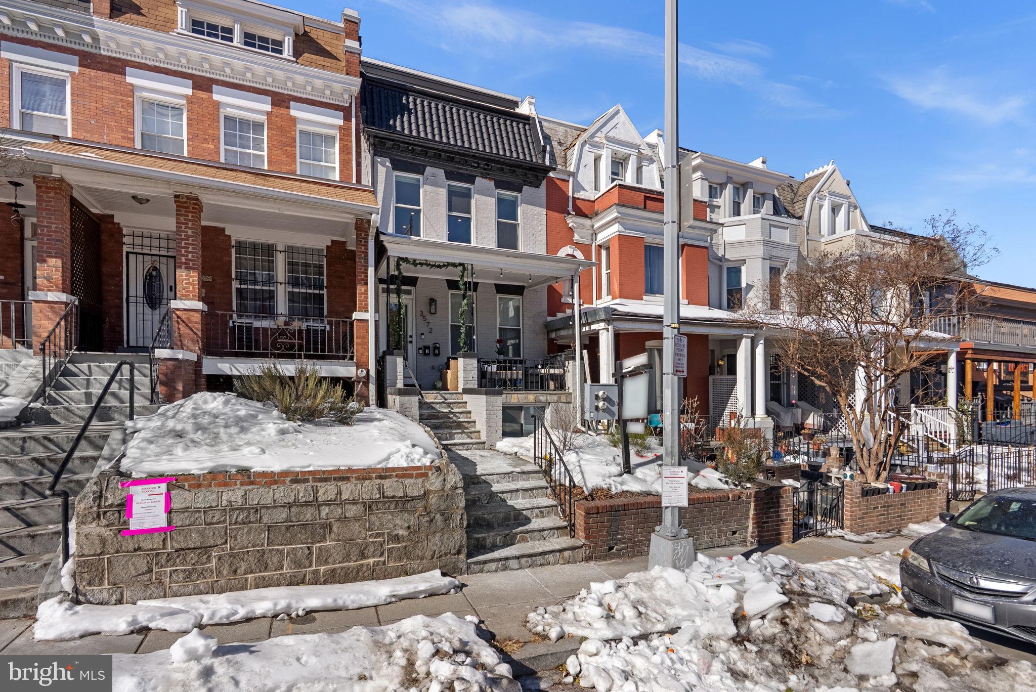 3572 13th Street Northwest, Unit 2 Washington, DC 20010 - Photo 36 of 36 a front view of a building with street view