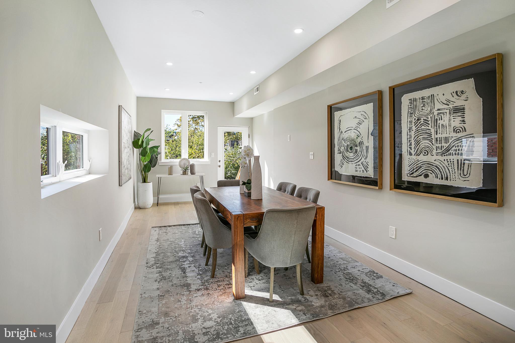 3572 13th Street Northwest, Unit 2 Washington, DC 20010 - Photo 7 of 9 a dining room with furniture and window