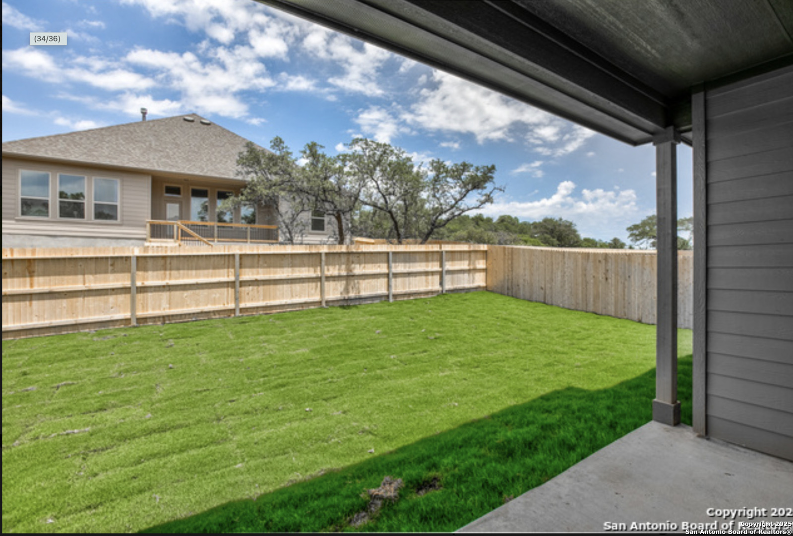 622 Singing Creek Spring Branch, TX 78070 - Photo 30 of 32 a view of outdoor space yard and front view of a house