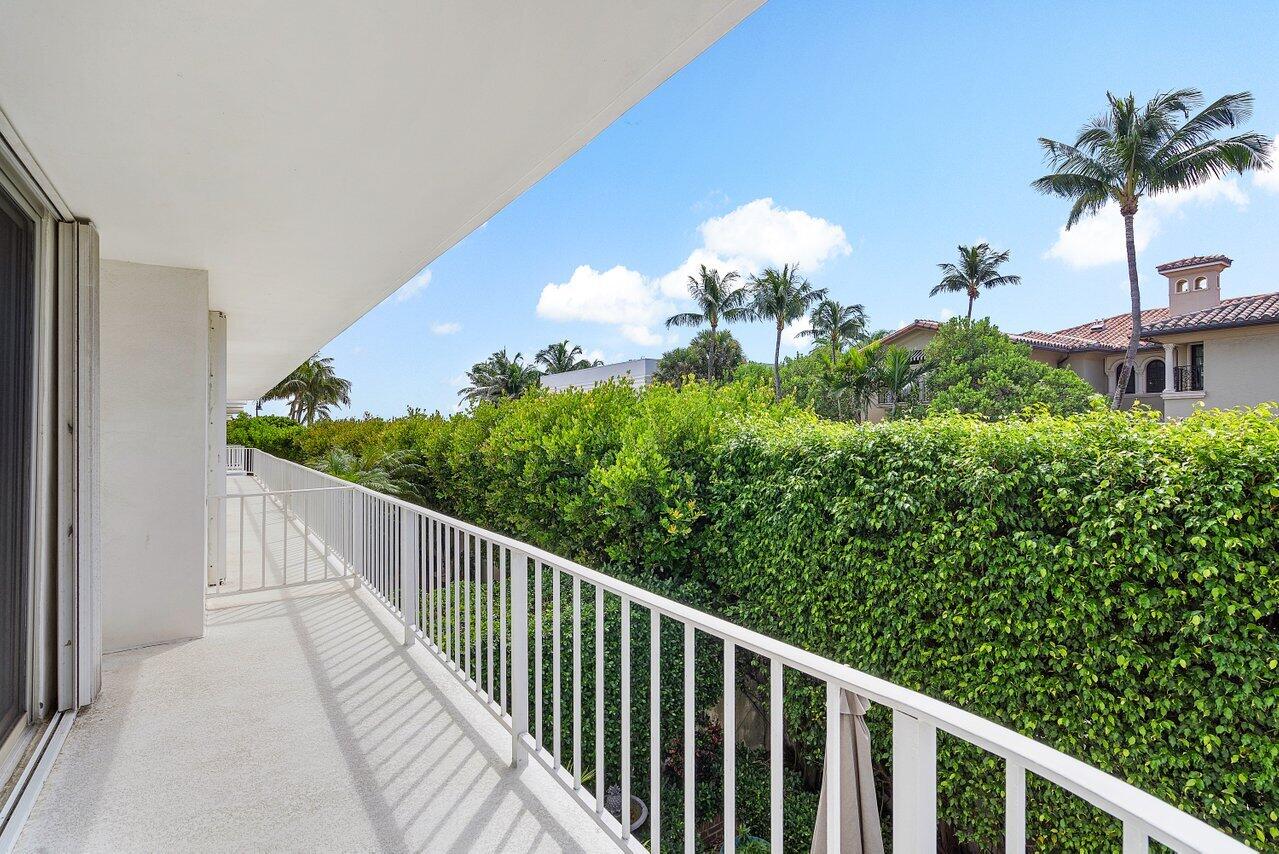100 Worth Avenue, Unit 220 Palm Beach, FL 33480 - Photo 15 of 22 a view of a balcony with flower plants
