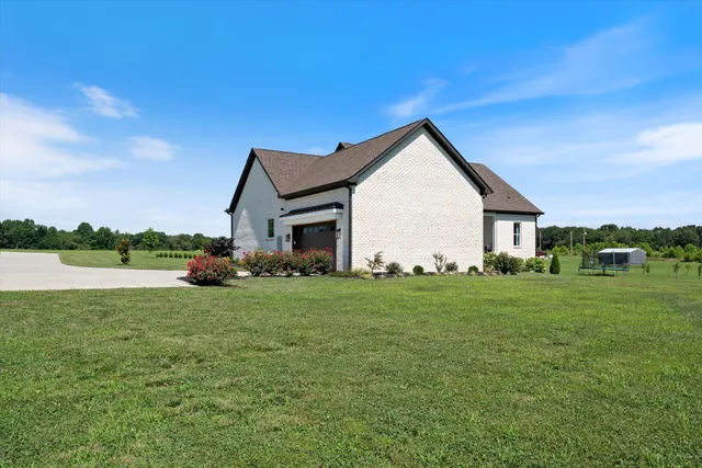 a view of a house with a outdoor space