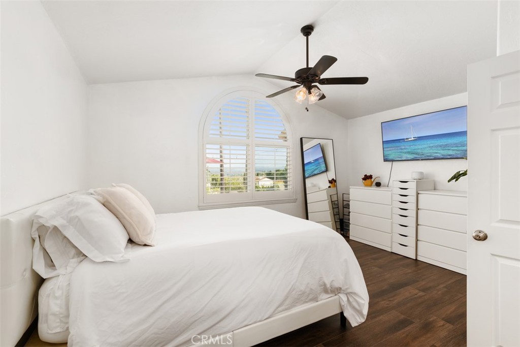 3950 Concordia Lane Fallbrook, CA 92028 - Photo 27 of 51 a bedroom with a bed and a flat tv screen on the dresser