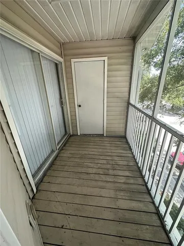a view of a porch