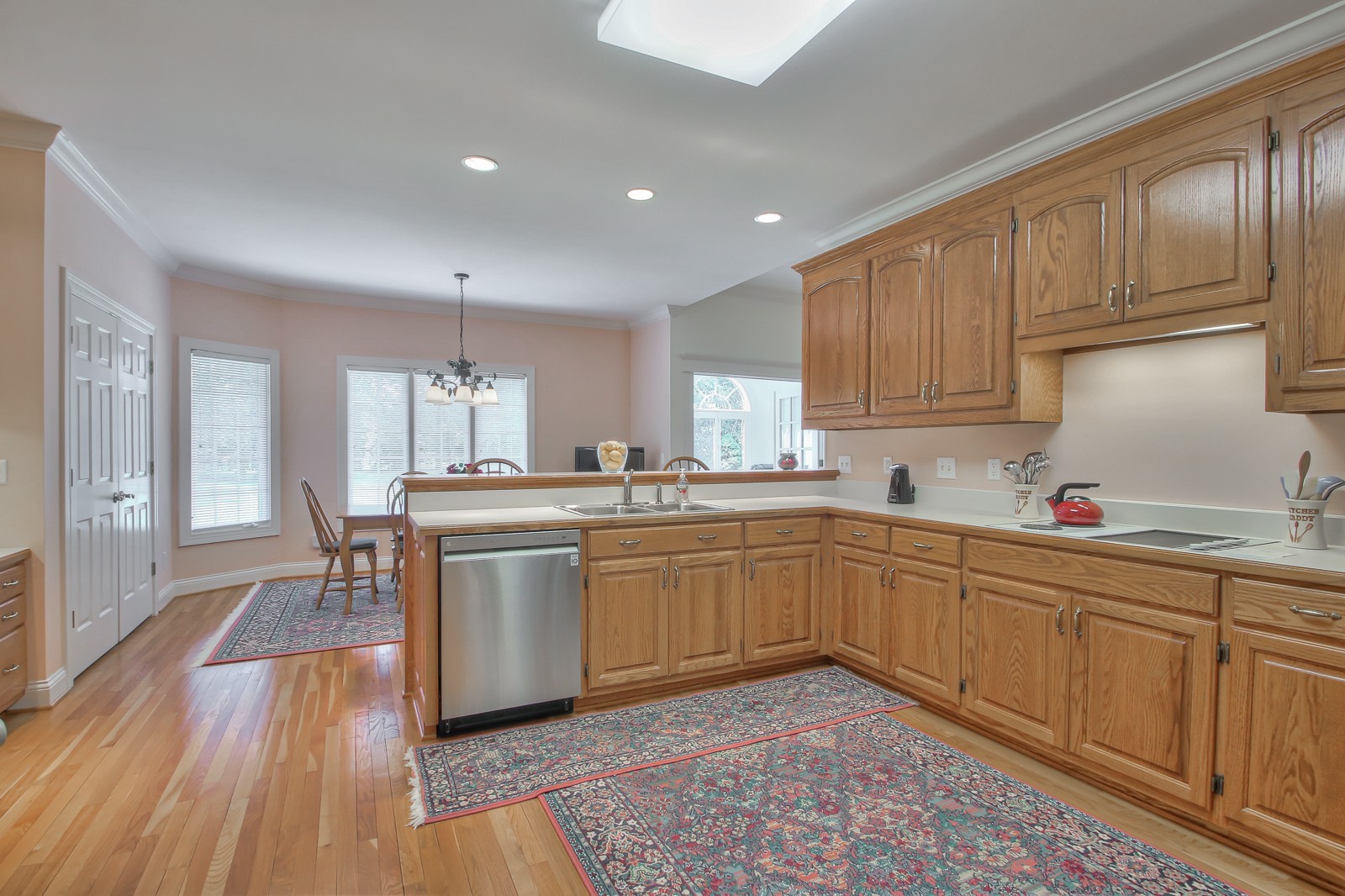 521 Robards Circle Old Hickory, TN 37138 - Photo 33 of 50 a kitchen with a sink cabinets and wooden floor