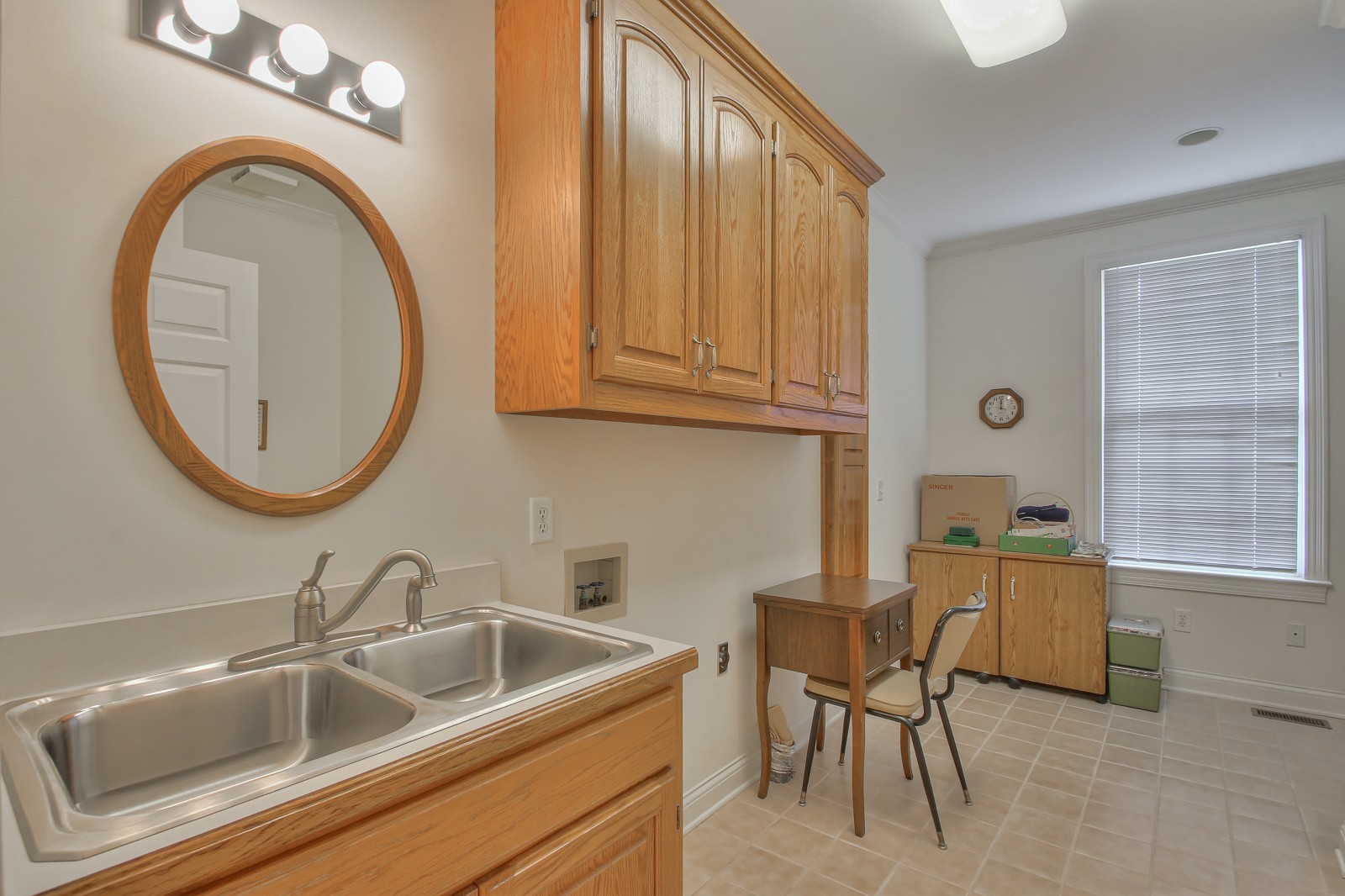 521 Robards Circle Old Hickory, TN 37138 - Photo 41 of 50 a bathroom with a sink and a mirror
