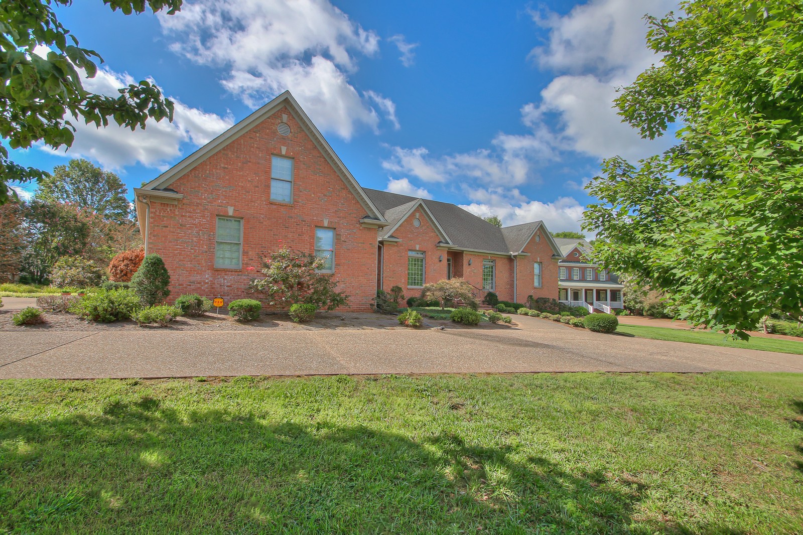 521 Robards Circle Old Hickory, TN 37138 - Photo 6 of 50 a front view of a house with a yard and garage