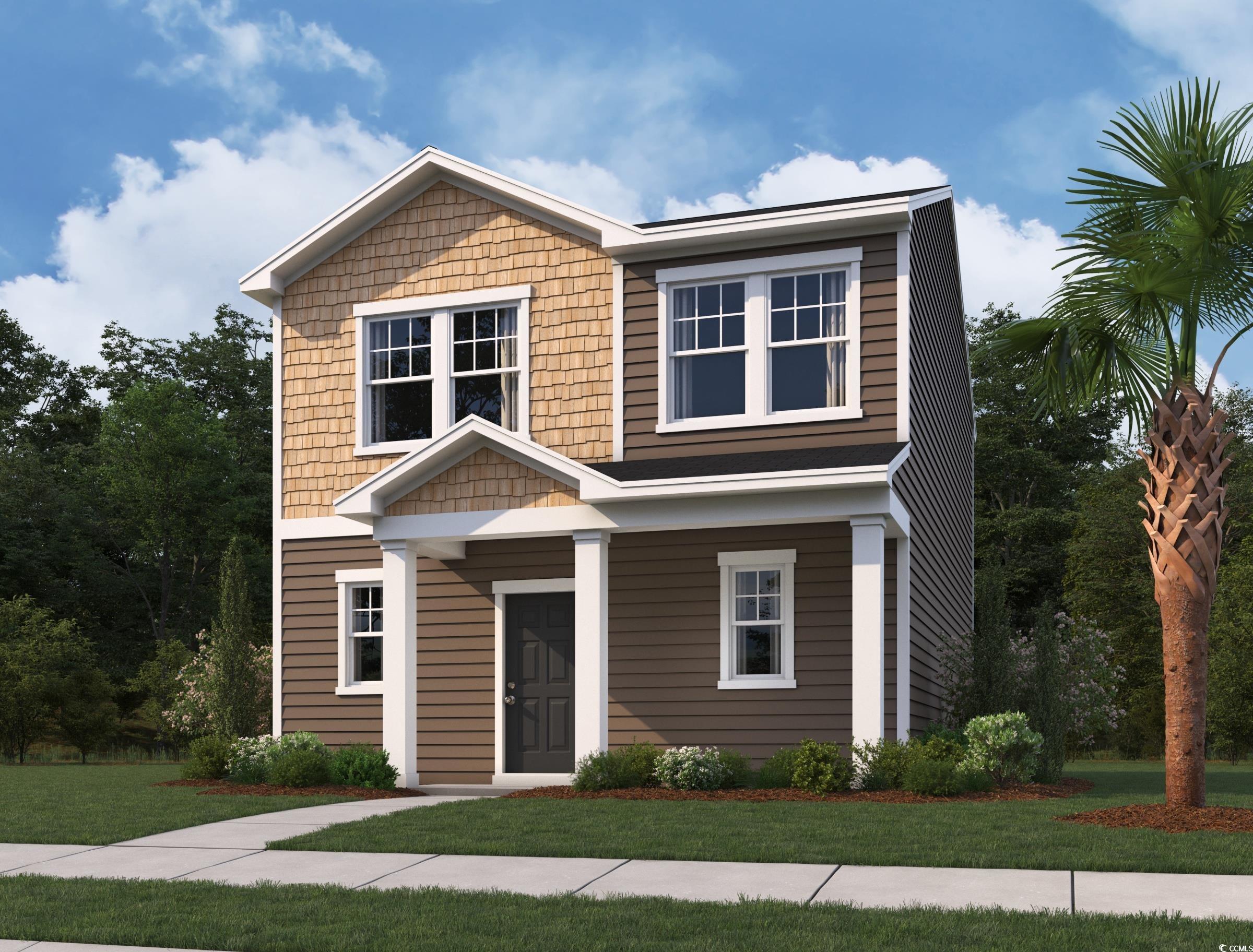 458 Castillo Drive Longs, SC 29568 - Photo 2 of 2 Craftsman inspired home featuring a front lawn