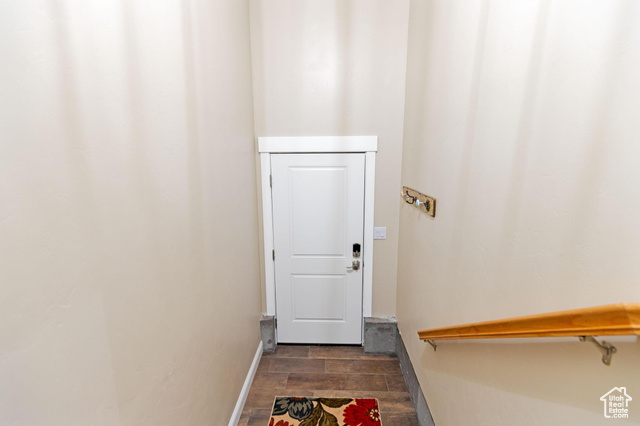 19502 South Olson Road Downey, ID 83234 - Photo 43 of 64 ADU: Doorway with wood tiled floors and baseboards