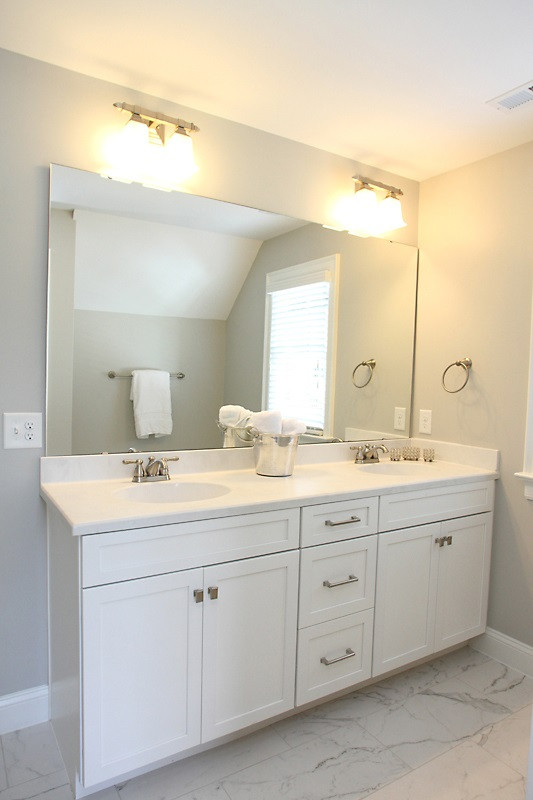 508 Mial Street Raleigh, NC 27608 - Photo 17 of 25 The master vanity has 2 sinks. The commode is in a private room. Master Vanity