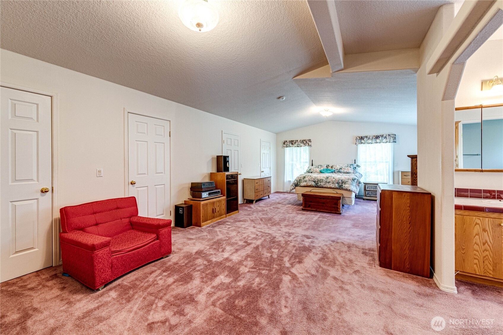 62 Johnson Road Port Angeles, WA 98363 - Photo 19 of 38 a living room with furniture a couch and a window