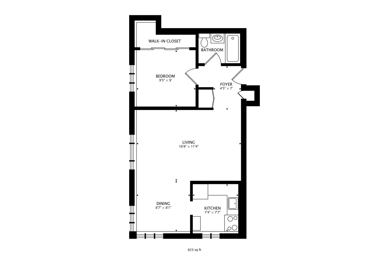 700 West Bittersweet Place, Unit 807 Chicago, IL 60613 - Photo 11 of 24 Gallery Image 11