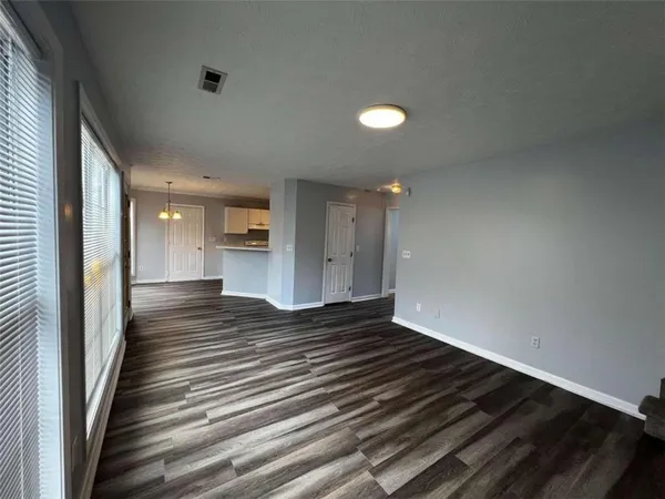 a view of a livingroom with a fireplace