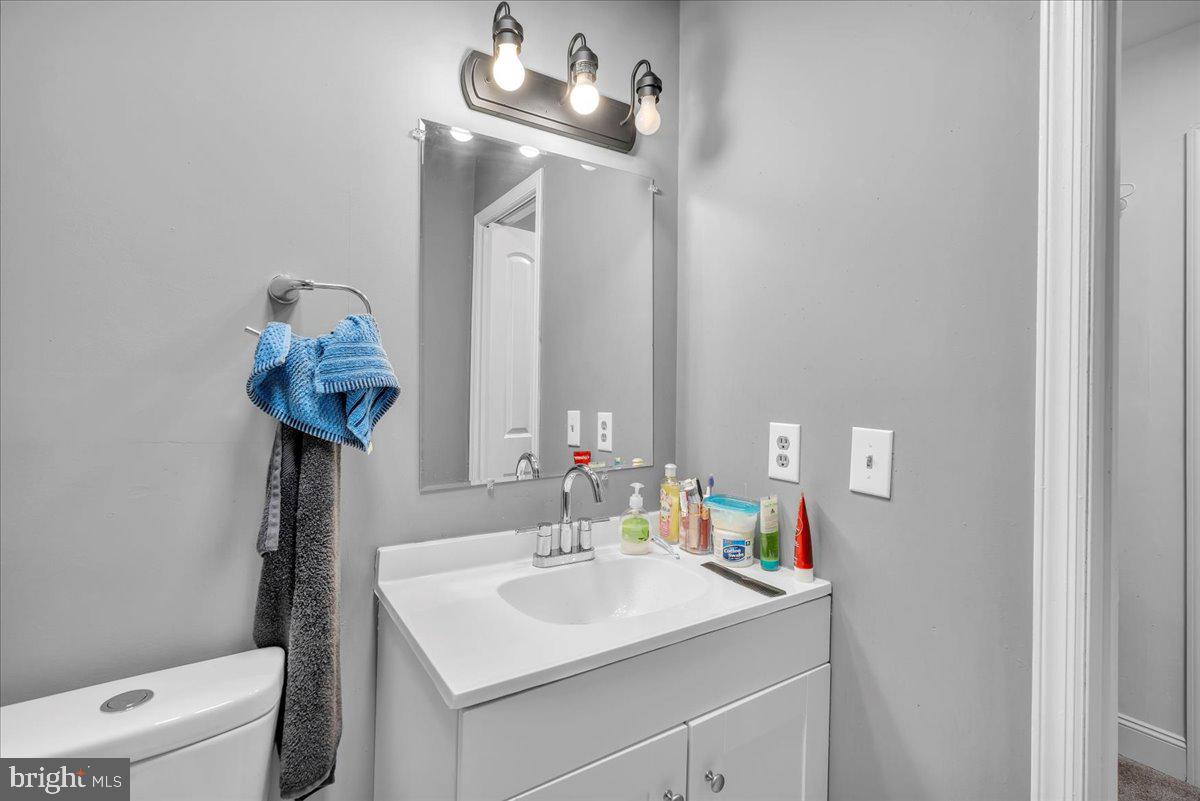 92 Ginger Drive Lumberton, NJ 08048 - Photo 18 of 19 a bathroom with a sink and a toilet