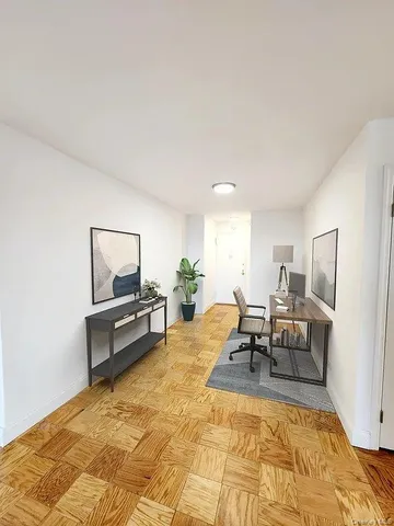 a view of empty room