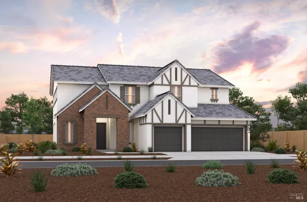 front view of house with a yard