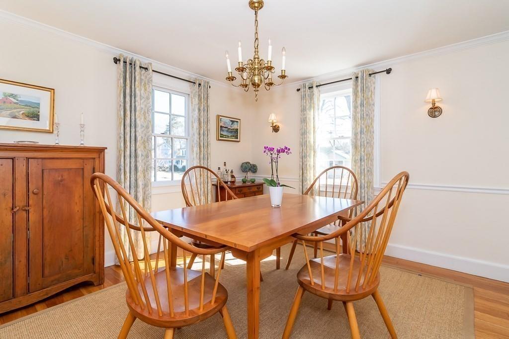 12 Pine Plain Road Wellesley, MA 02481 - Photo 13 of 30 a view of a dining room with furniture window and outside view