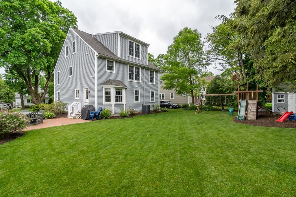 12 Pine Plain Road Wellesley, MA 02481 - Photo 29 of 30 a front view of house with yard and green space