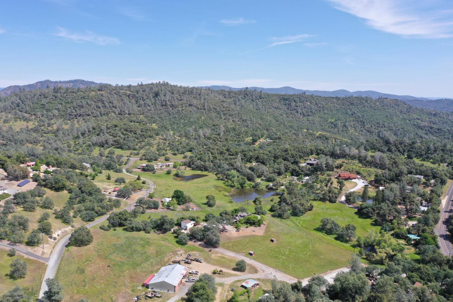 4069 Parrotts Ferry Road Vallecito, CA 95251 - Photo 30 of 32 an aerial view of a houses with a yard
