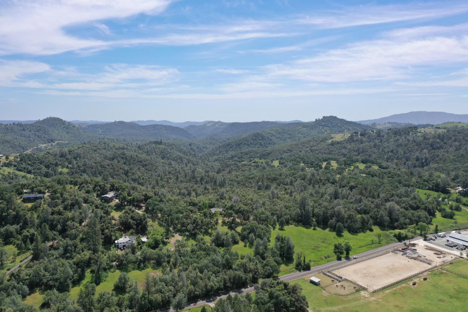 4069 Parrotts Ferry Road Vallecito, CA 95251 - Photo 31 of 32 an aerial view of residential house with green space