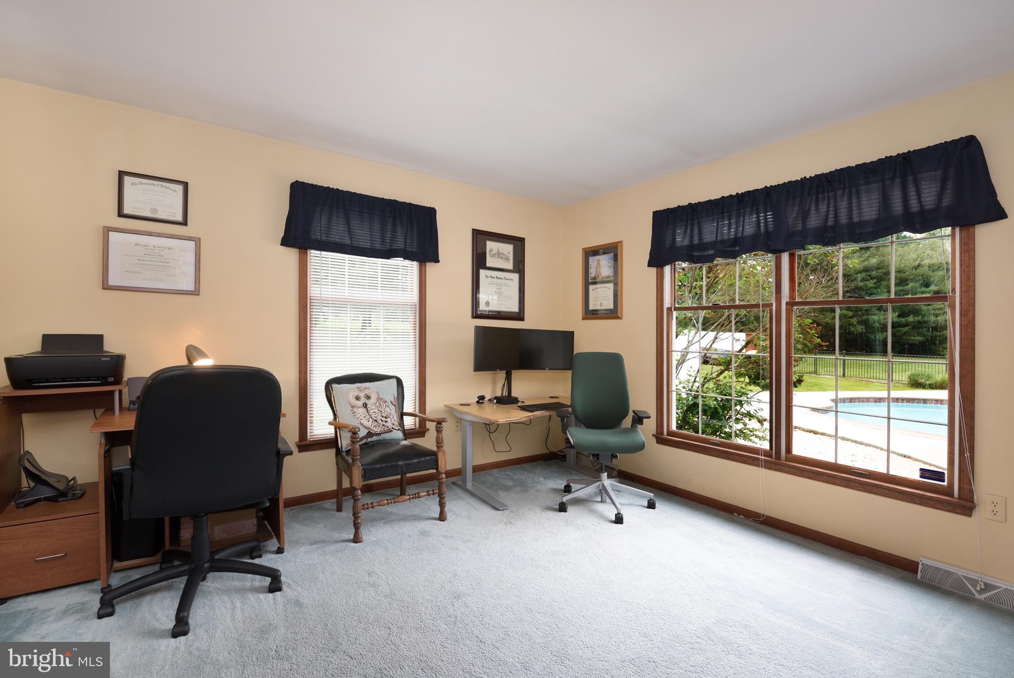 40 Middlecroft Road Elkton, MD 21921 - Photo 16 of 39 DEN/OFFICE, VIEWS TO THE POOL