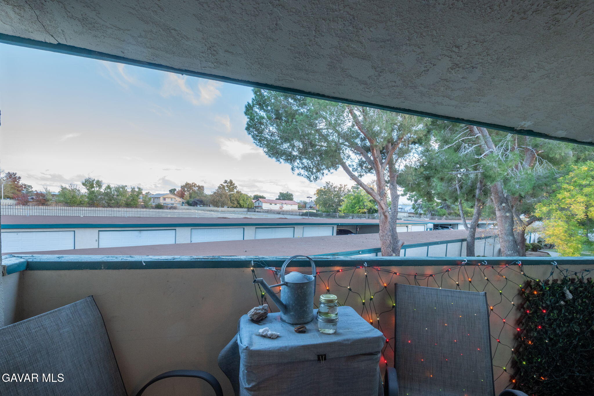 44442 15th Street East, Unit 5 Lancaster, CA 93535 - Photo 11 of 23 a view of a balcony with furniture